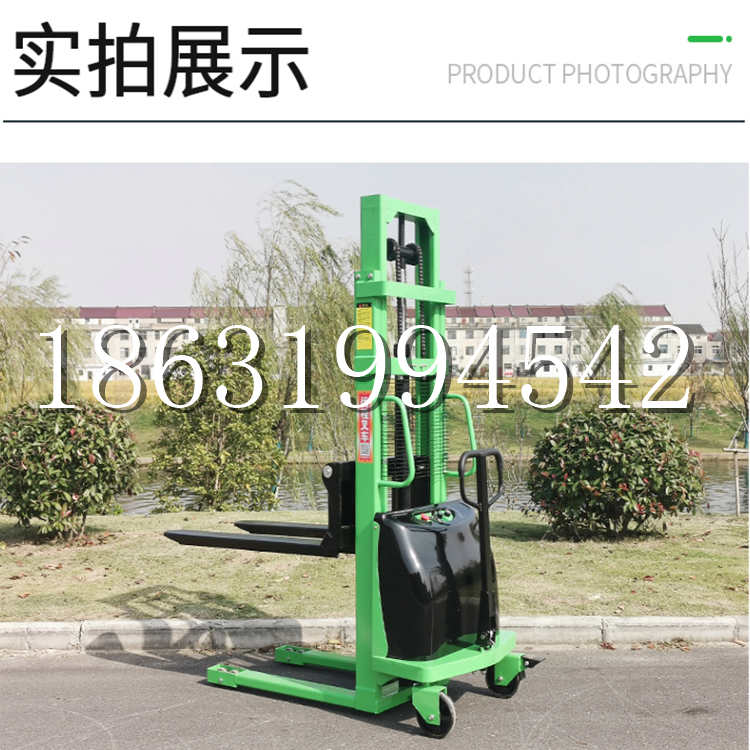 兴文县电动叉车堆高车液压铲车电瓶1吨2吨站驾步行式小型全自动叉车